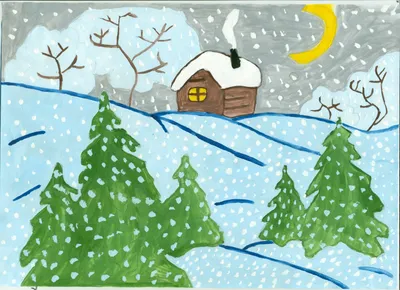 Иллюстрация «Зима в руках» | Студия Дмитрия Зорина
