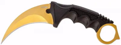 Деревянный Нож Керамбит Standoff 2 Золото, в коробочке (21 см.) (id  97580439), купить в Казахстане, цена на Satu.kz