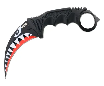 Нож керамбит «Ножемир» HCS-9 (из игры CS:GO) акулий оскал купить в Москве,  СПБ, цена в интернет-магазине «Pnevmat24»