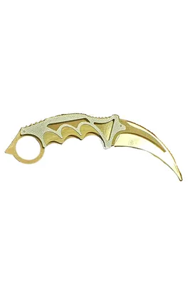 Керамбит нож CS GO, радужный, острый с чехлом, металлический купить по цене  399 ₽ в интернет-магазине KazanExpress