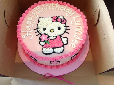 Купить Торт Хеллоу Китти Hello Kitty - Торты на заказ в Барнауле  Кондитерская Anita's Cakes.