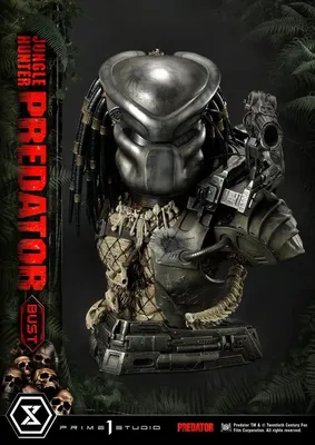 Черная маска Хищника из фильма Predator - купить недорого в  интернет-магазине игрушек Super01