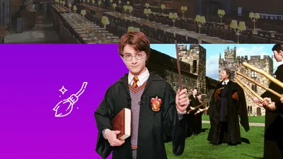 Картина Гарри Поттер - Прибытие В Хогвартс - hp000107 | RedPandaShop.