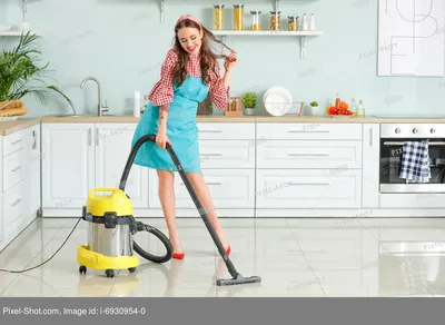 Домохозяйка на кухне стоковое фото. изображение насчитывающей лоток -  39043656