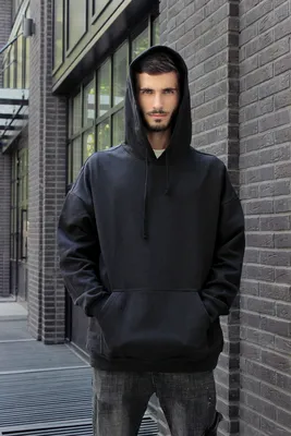 Худи Custom Wear cw-hood-6148 для мужчин, цвет: Чёрный - купить в Киеве,  Украине в магазине Intertop: цена, фото, отзывы