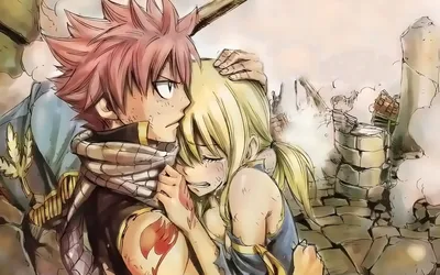 Обои Аниме Fairy Tail, обои для рабочего стола, фотографии аниме, fairy tail,  нацу, люси Обои для рабочего стола, скачать обои картинки заставки на  рабочий стол.