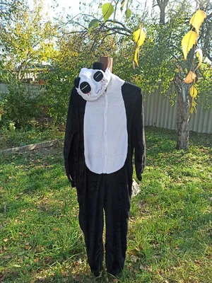 KidsLL Кигуруми панда белая
