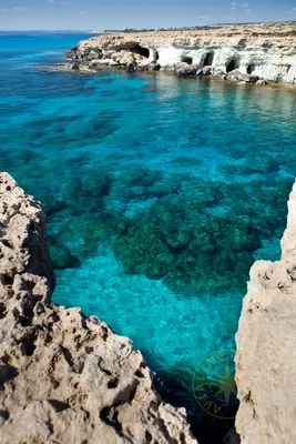 Чистое море на Кипре - прозрачная вода - Фото / Кипр - Ларнака - Лето /  Отдых на Кипре - фото южного и северного Кипра