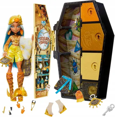 Кукла Клео де Нил из серии Мрак и Цветение - Monster High -  интернет-магазин - MonsterDoll.com.ua