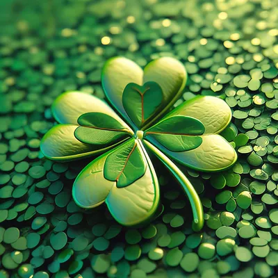 Четырёх листный клевер на удачу» — создано в Шедевруме
