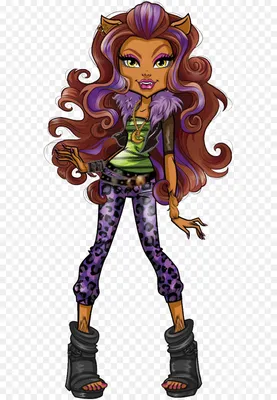 Monster Cartoon png download - 615*1298 - Free Transparent Clawdeen Wolf  png Download. - CleanPNG / KissPNG