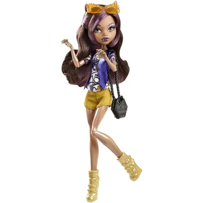 Кукла 'Клодин Вульф' (Clawdeen Wolf)', из серии 'Буу-Йорк, Буу-Йорк' (Boo  York, Boo York), 'Школа Монстров' Monster High, Mattel [CHW54]