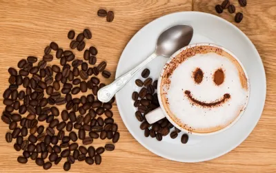 Открытка - кружечка кофе для тебя в доброе зимнее утро | Открытки, Доброе  утро, Картинки