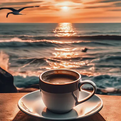 Кофе на утреннем небе - Доброе утро!☀️☕️🥐 #доброеутро #утро #лето #август  #вторник #кофе #времякофе #чай #завтрак #море #բարիլույս #goodmorning  #coffetime | Facebook