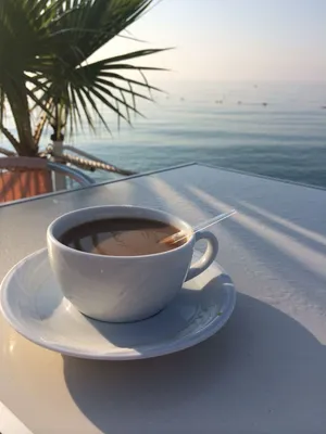 Я на море - Что может быть роскошнее, чем чашка кофе на... | Facebook