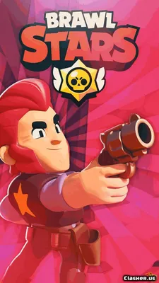 Colt brawl stars clickbait splash screen on Craiyon