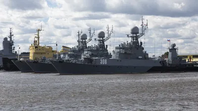 В Литву прибыл один из крупнейших военных кораблей США - Delfi RU