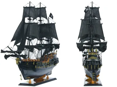Парусный корабль \"Черная жемчужина\", 90 см. купить по цене 32 900 р.,  артикул: T-36 в интернет-магазине Kitana