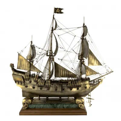 Пиратский корабль- Чёрная жемчужина…» — создано в Шедевруме