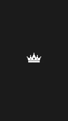 Значок Белой Короны Изолирован На Черном Фоне Иллюстрация Вектора —  стоковая векторная графика и другие изображения на тему Векторная графика -  iStock