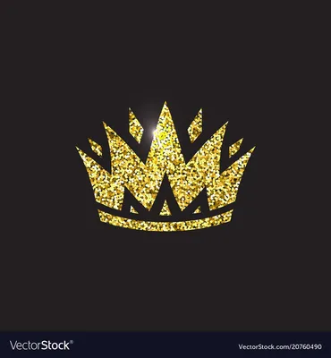 Золотая корона на черном фоне с белым копировальным пространством | Премиум  Фото