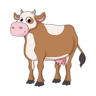 Мультфильм коровы | Премиум векторы