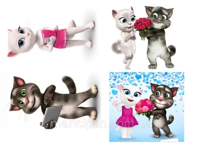 😍КОШКА АНЖЕЛА😺ТОРТ для кошечки Анджела 2 My Talking Angela 2 - YouTube