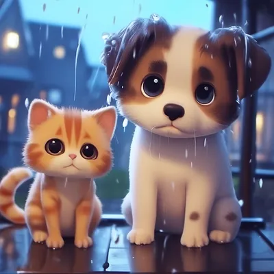 Трогательное видео: что такое настоящая дружба, даже если вы кошка и собака  - 24.05.2020, Sputnik Беларусь