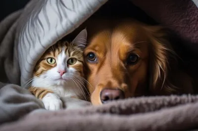 Кошки и собаки не могут быть друзьями. Миф или реальность?