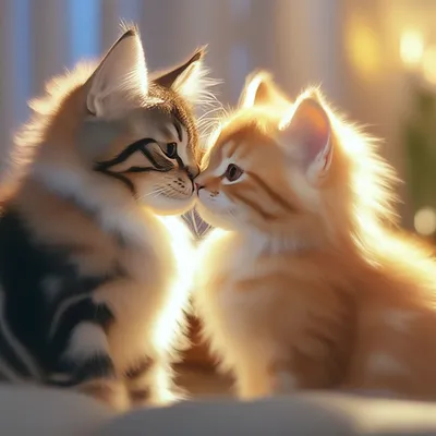 Нравится ли кошкам, когда их целуют | Будни четвероногих | Дзен