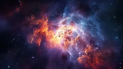 изучение тайн космоса 3d иллюстрация туманности для научных исследований и  образовательных проектов, галактическое небо, звездное небо, космос фон  картинки и Фото для бесплатной загрузки