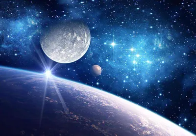 Фотообои Мерцание звезд в космосе 13747 купить в Украине | Интернет-магазин  Walldeco.ua