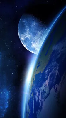 Обои на айфон космос планеты - 69 фото