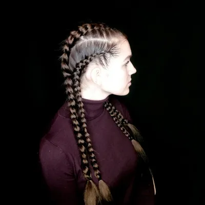 Боксерские косы с канекалоном - фото и схемы пошаговой техники плетения  прически на короткие и длинные волосы