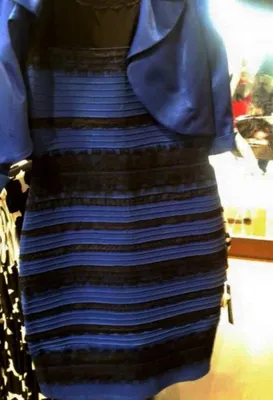 Почему одни видят платье черно-синим, другие бело-золотым. Научное  объяснение - Shazoo