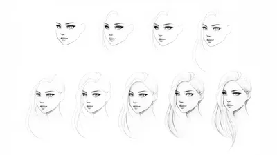 Как нарисовать волосы: Картинки с примерами разных причесок, которые можно  нарисовать шаг за шагом - YouLoveIt.ru