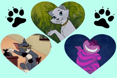 Коты из мультфильмов: на какого из них похож ваш домашний питомец