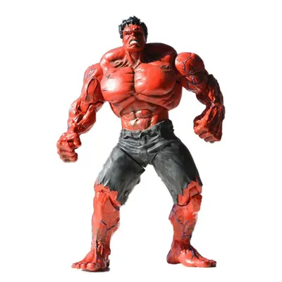 Фигурка красный Халк 26 см. - купить с доставкой по выгодным ценам в  интернет-магазине OZON (257255001)