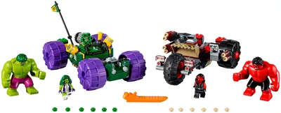 Характеристики модели Конструктор LEGO Marvel Super Heroes 76078 Халк  против Красного Халка — Конструкторы — Яндекс Маркет