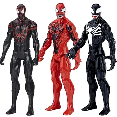 12 ''фигурка Мстителей Marvel Venom Titan Hero Carnage Venom экшн-фигурка  Коллекционная кукла Рождественский подарок игрушки для детей мальчик |  AliExpress