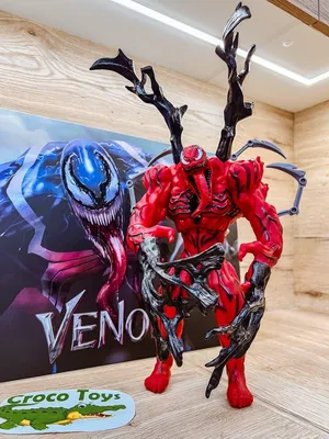 Набор подвижная фигурка Супергерой Веном Venom Красный (ID#1536779477),  цена: 1299 ₴, купить на Prom.ua