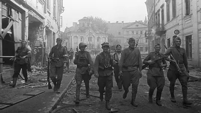 Фото \"Бойцы Красной Армии\", 1 июня 1943 - 31 мая 1945 - История России в  фотографиях