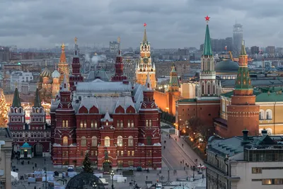 Панорама красной площади в Москве Редакционное Фото - изображение  насчитывающей булыжник, собор: 32584866