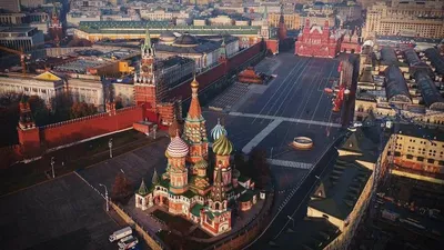 Красная площадь и Кремль в начале XX века (@metkere)
