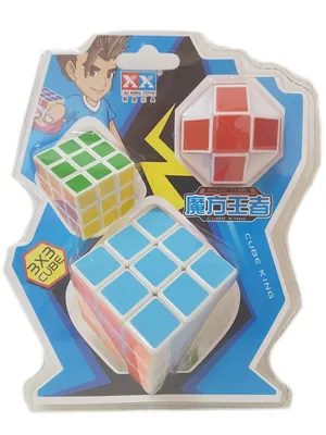 Кубик Рубика с тактильными обозначениями - купить в интернет магазине