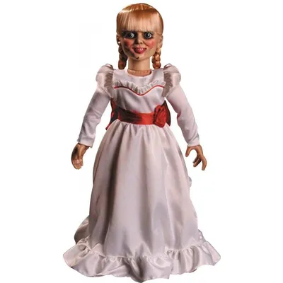 Герои фильма Проклятие - игрушка Анабэль купить недорого - где купить куклу  Анабель из фильма