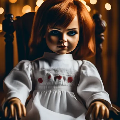 Анабель 🗡️🧸 Реалистичная кукла …» — создано в Шедевруме