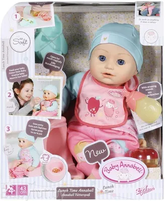 Отзывы о кукла многофункциональная Zapf Creation Baby Annabell Праздничная  43 см 700-600 - отзывы покупателей на Мегамаркет | интерактивные куклы  700-600 - 100023845791