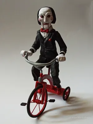 Пила игрушка плюшевая мягкая Кукла Билли Saw Billy the Puppet