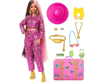 Кукла Барби Extra in Pink Teddy Bear с щенком Бишкек и Ош купить в магазине  игрушек